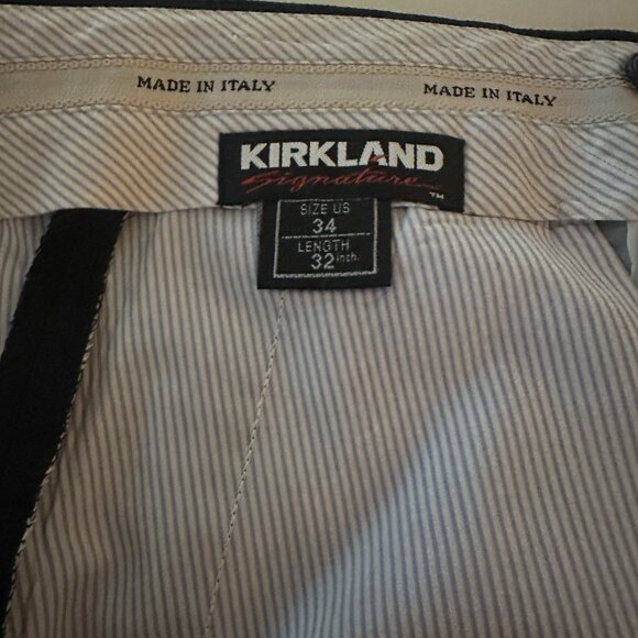 Kirkland Navy Blue Wool Dress Slacks - Picture 7 of 7